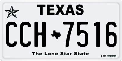 TX license plate CCH7516