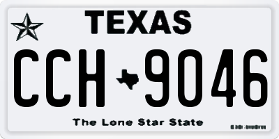TX license plate CCH9046
