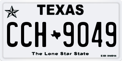 TX license plate CCH9049