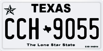 TX license plate CCH9055