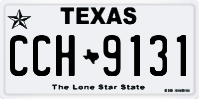 TX license plate CCH9131