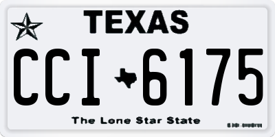 TX license plate CCI6175