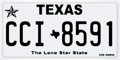 TX license plate CCI8591