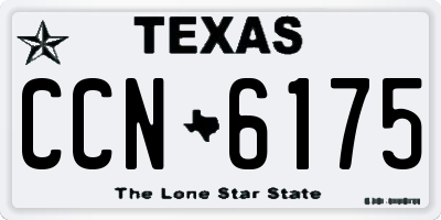 TX license plate CCN6175