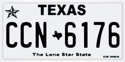 TX license plate CCN6176