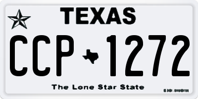TX license plate CCP1272