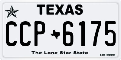 TX license plate CCP6175