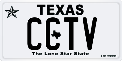 TX license plate CCTV