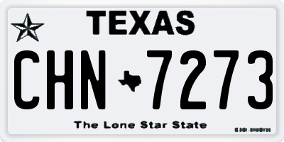 TX license plate CHN7273