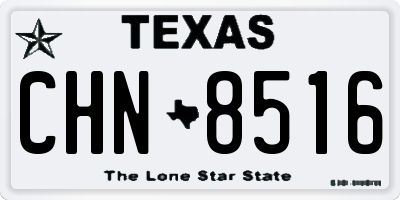 TX license plate CHN8516