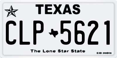 TX license plate CLP5621