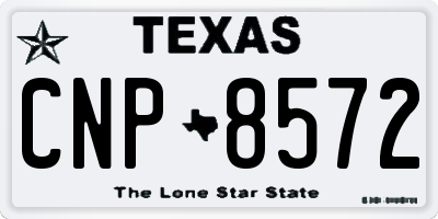 TX license plate CNP8572