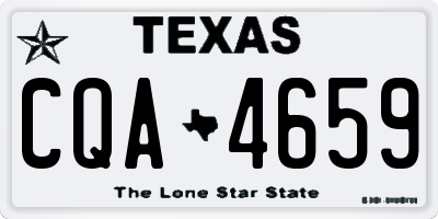 TX license plate CQA4659
