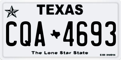 TX license plate CQA4693
