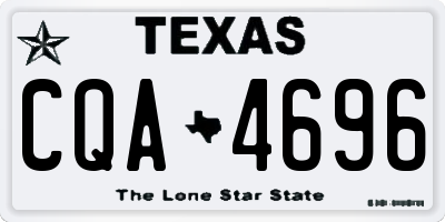 TX license plate CQA4696