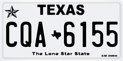 TX license plate CQA6155