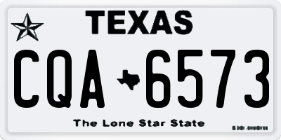 TX license plate CQA6573