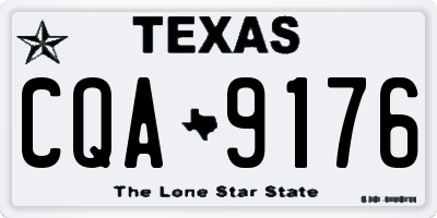 TX license plate CQA9176