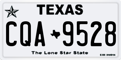 TX license plate CQA9528