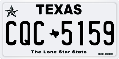 TX license plate CQC5159