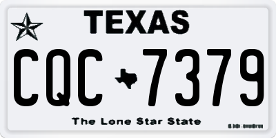 TX license plate CQC7379
