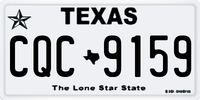 TX license plate CQC9159