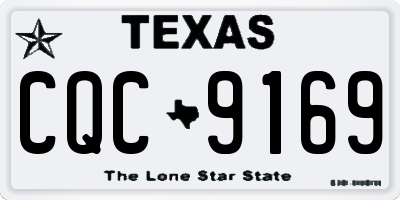 TX license plate CQC9169