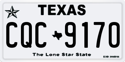 TX license plate CQC9170