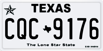 TX license plate CQC9176