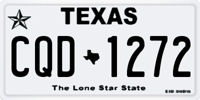 TX license plate CQD1272