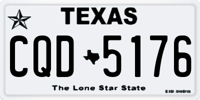TX license plate CQD5176