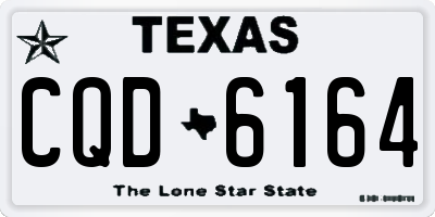 TX license plate CQD6164