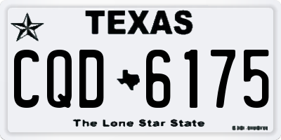TX license plate CQD6175