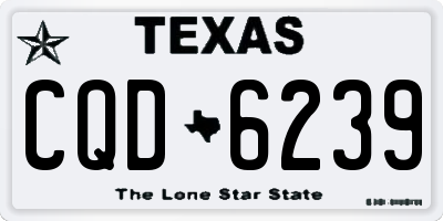 TX license plate CQD6239