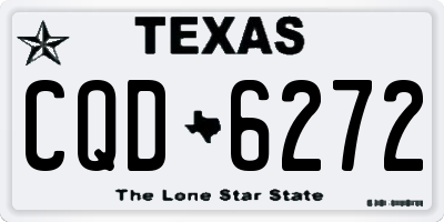 TX license plate CQD6272