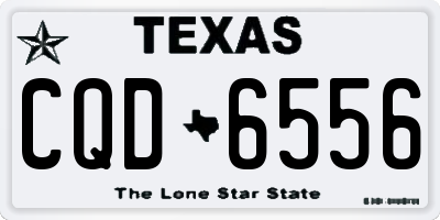 TX license plate CQD6556