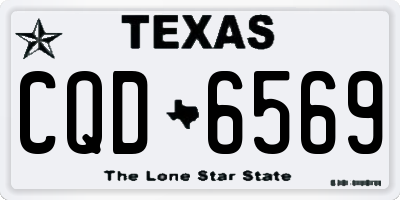 TX license plate CQD6569