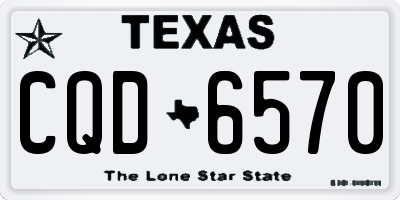 TX license plate CQD6570