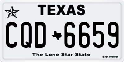 TX license plate CQD6659