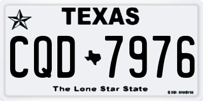 TX license plate CQD7976