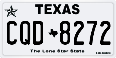 TX license plate CQD8272