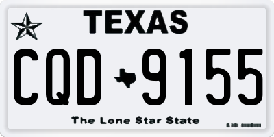 TX license plate CQD9155