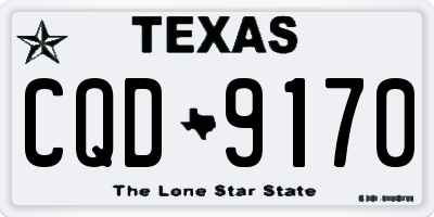TX license plate CQD9170
