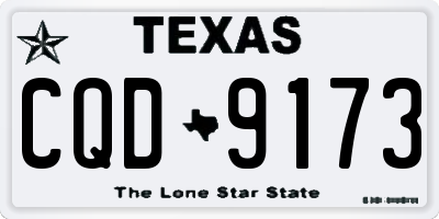 TX license plate CQD9173