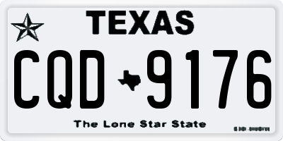 TX license plate CQD9176