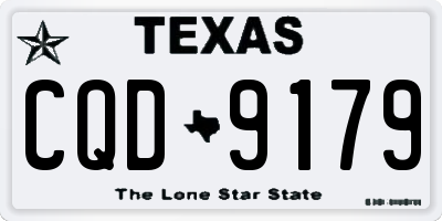 TX license plate CQD9179