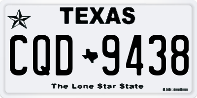 TX license plate CQD9438