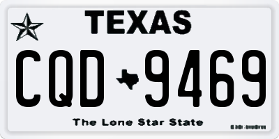 TX license plate CQD9469