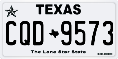 TX license plate CQD9573