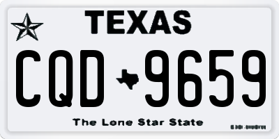 TX license plate CQD9659